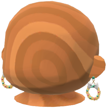 gold wreath earrings