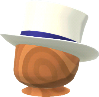 sombrero blanco ladrón