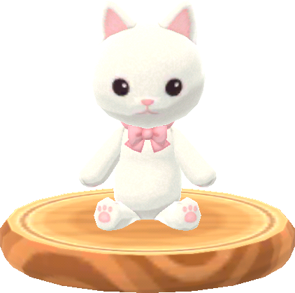 white purrfect plushie