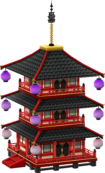 three-storied pagoda