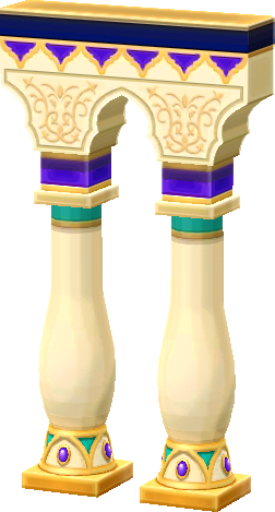 pilier de palais