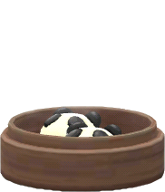 bollitos forma de panda
