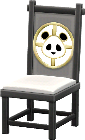 chaise café panda