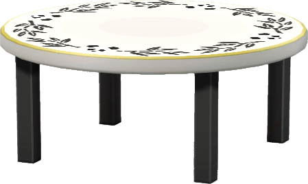판다 카페 테이블