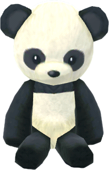 Panda-Stofftier