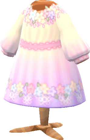 robe fleurs pastel