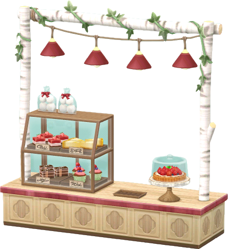 mostrador de pastelería