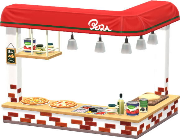 Pizzeria-Küche