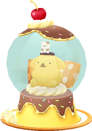 Pompompurin globe