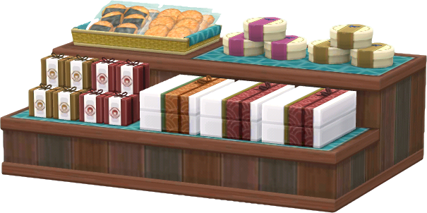 senbei display case A