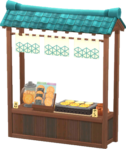 senbei-shop counter
