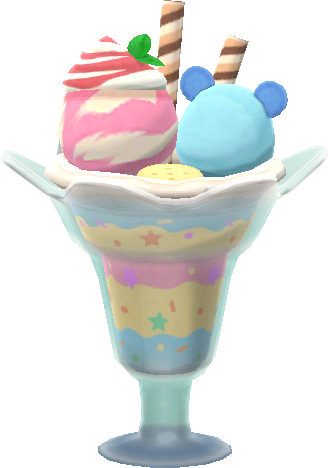 커다란 아이스크림 파르페