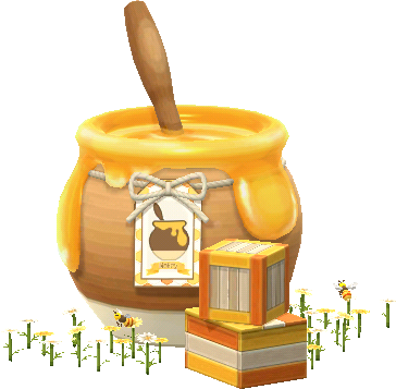 大型蜂蜜壺