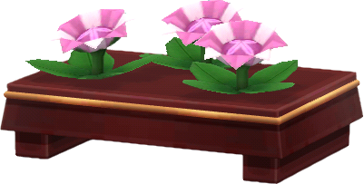 fleurigamis roses en pot