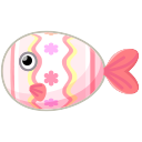 pesce uovo rosa