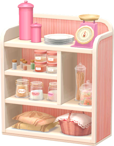 sakura pantry shelves