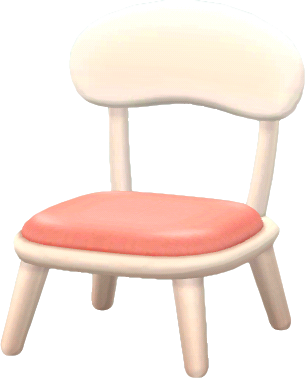 chaise rose bonbon