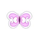 粉紅色愛心蝴蝶