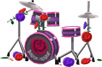 gothic rose drums