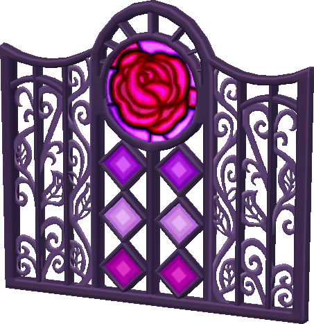 gothic rose fence