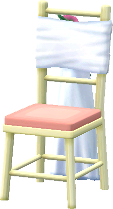 rose wedding chair