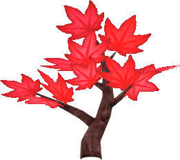 red maple sprig