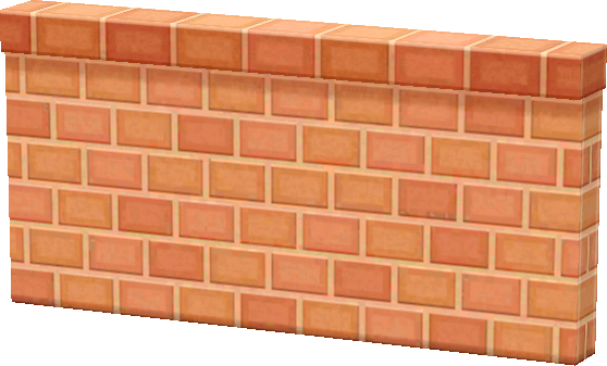 brick fence