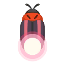 scarlet flickerfly