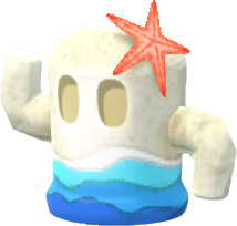 夏日沙灘迷你陶俑