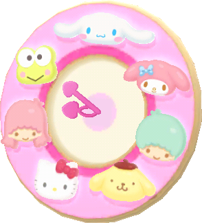 Sanrio Characters clock