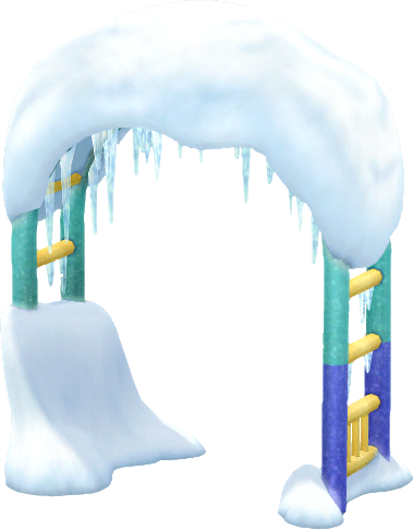 Schneebedeckt-Bogen