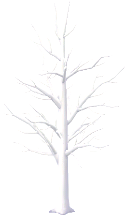árbol helado