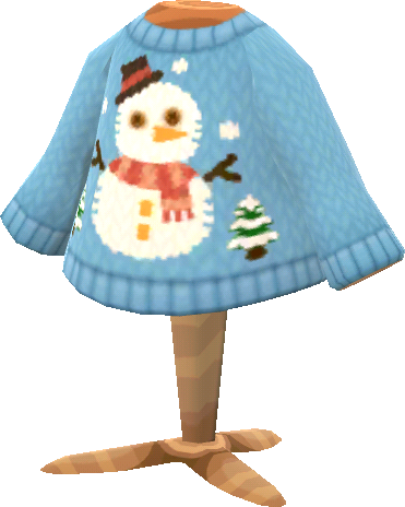 maglione pupazzo neve