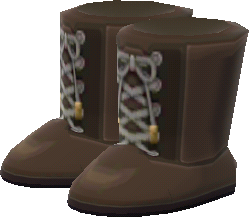 bottes marron