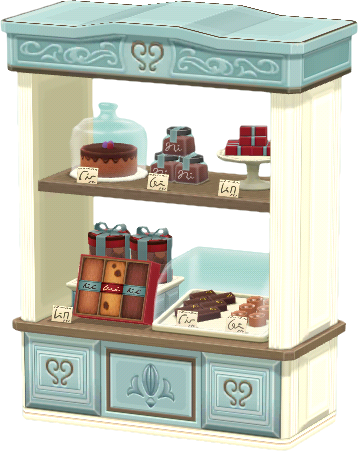royal chocolatier shelf