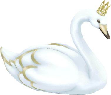 estatua cisne coronado