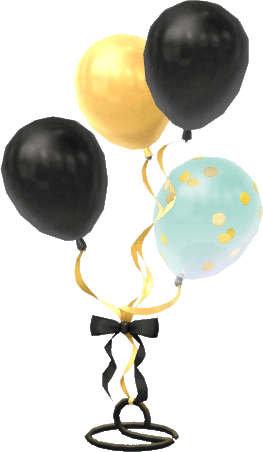 luxe party balloons A
