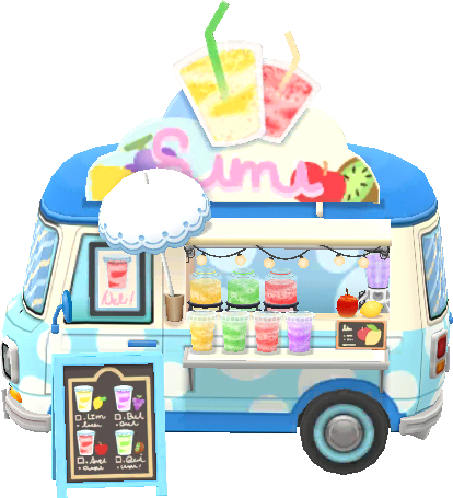 冰沙餐車