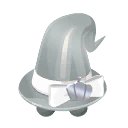 silver witchy cap