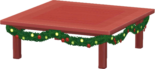 手工聖誕節桌子