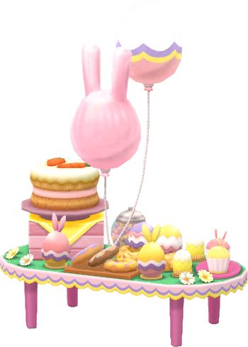 Bunny Day treat table A