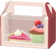 to-go cake box