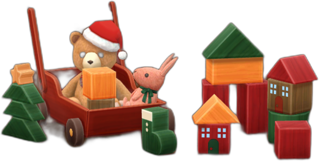 Kinderzimmer-Spielzeug