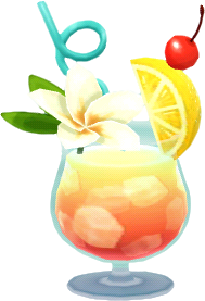 度假區熱帶果汁