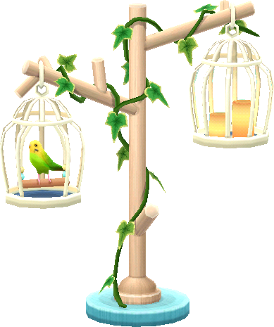 Vögelchen-Käfigbaum