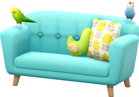 Vögelchen-Sofa