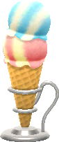 雙球冰淇淋附甜筒架A