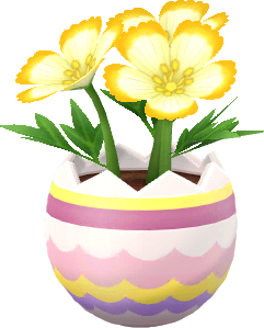 white egg flowers