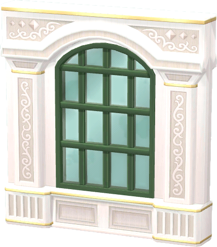 white window partition