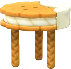 white-chocolate stool